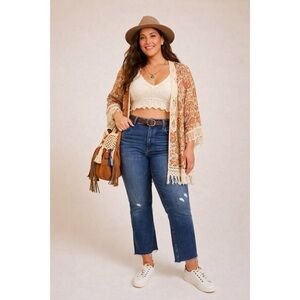 BUCKLE Flying Monkey Crop Flare Jeans